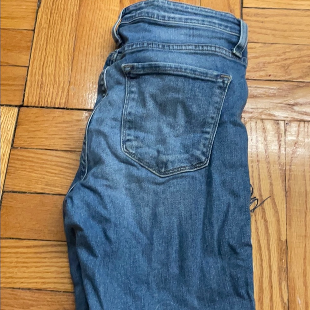 Flying Monkey distressed skinny jeans